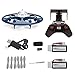 UDI U845 WiFi Voyager-WiFi FPV Drone RC Quadcopter UFO with 720P HD Camera, Bonus Battery Included, Upgrade Version