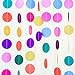 Bobee Rainbow Paper Garland Party Decorations, Girl's Birthday, Fiesta Streamers