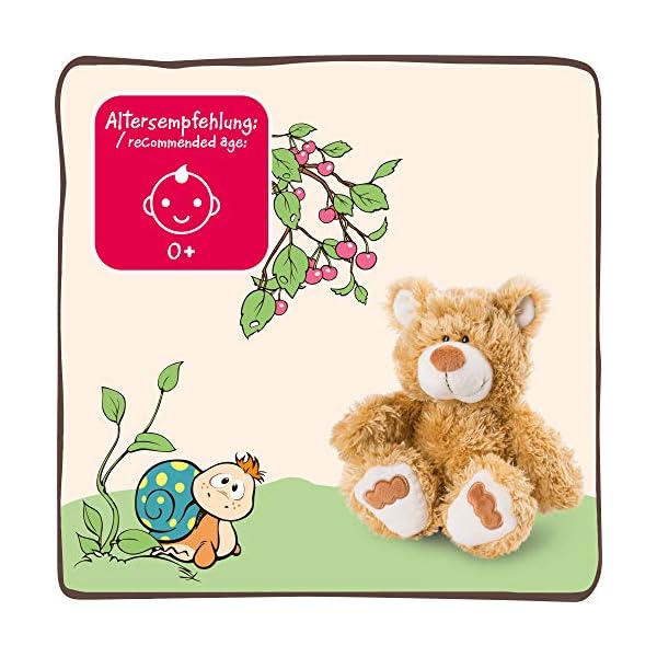 NICI 46506 Bear Tier Kuscheltier Bär 25 cm – Plüschtier für Mädchen, Jungen & Babys – Flauschiges Stofftier zum Spielen, Sammeln & Kuscheln – Gemütliches Schmusetier, Goldbraun – Bild 6