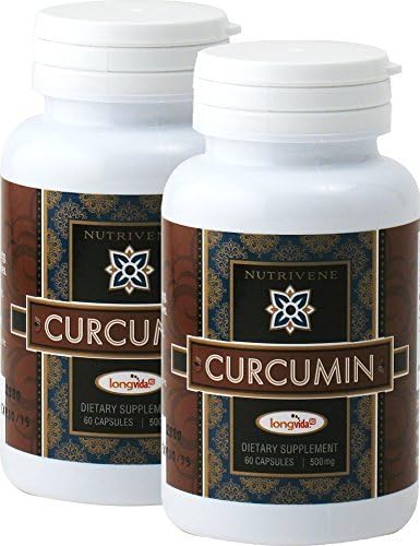 Curcumin Longvida by Nutrivene (500 mg, 60 capsules) by Nutrivene