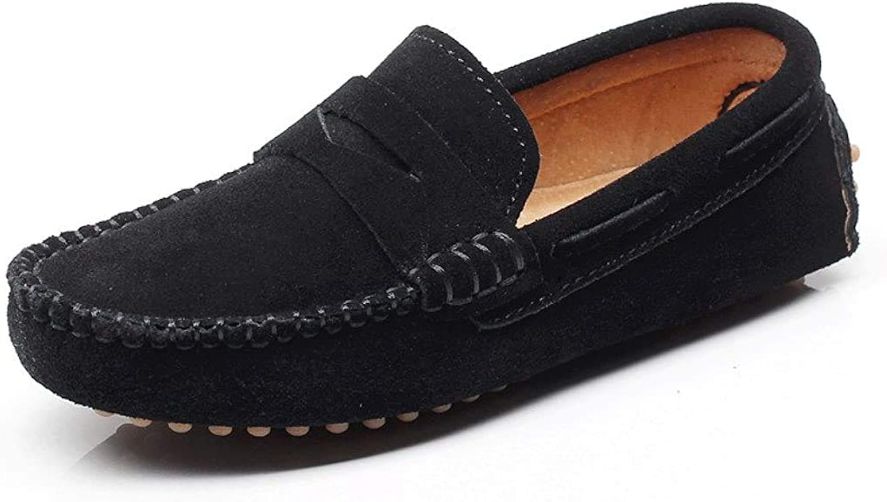 boys suede loafers