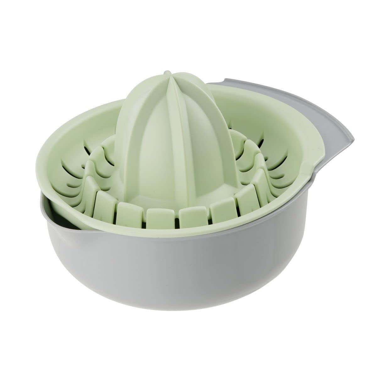 FACKELMANN Lemon Squeezer, Light Grey/Mint Green, 170 x 140 x 60 mm