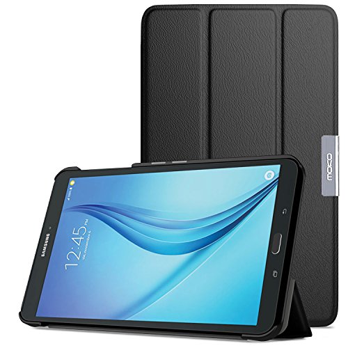 MoKo Samsung Galaxy Tab E 8.0 Case - Ultra Lightweight Slim-Shell Stand Cover Case for Samsung Galaxy Tab E (Sprint/US Cellular/Verizon/AT&T) SM-T377 4G LTE 8.0 Inch Tablet, Black MoKo Samsung Galaxy Tab E 8.0 Case - Ultra Lightweight Slim-Shell Stand Cover Case for Samsung Galaxy Tab E (Sprint/US Cellular/Verizon/AT&T) SM-T377 4G LTE 8.0 Inch Tablet, Black