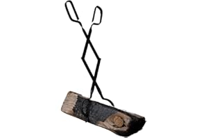 GENERIC Grizzly Grabber Rust-Resistant Fire Tongs from Wander Lost - Heavy Duty - Camping and Outdoors Log Grabber - 26" - Rust Resistant finish for indoor and outdoor