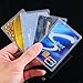 100 Pack Clear Card Holder Sleeves Waterproof New Medicare Card Protector PVC Soft Plastic Cardholder Transparent Credit Sleeve for Business Social Security ID Driver's License Frosted ID Protector