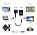 Brisk Links VGA to HDMI Adapter Converter, Output 1080P HD Video Cable with Audio Support for TV/AV/HDTV - Includes Bonus High Speed HDMI Cable