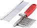 QUMY Dog Comb Pet Grooming Comb Dog Rake Comb Trimmer Stainless Steel Dog Comb for Dematting Removing Dead, Matted or Knotted Hair