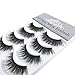 LASHVIEW False Eyelashes,Faux Eyelashes, 3D Natural Layered Effect,Comfortable and Soft)