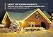 33 ft White LED Decorative Lights, eufy Starlit String Light, Indoor and Outdoor, IP65 Water-Resistant, Decoration for Bedroom, Patio, Holiday, Wedding, and Party (Copper Wire)