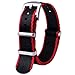 Ritche Christmas Gift Military Ballistic Nylon Watch Strap with Heavy Buckle 18mm 20mm 22mm Premium Nylon Watch Bands for Men Women, White Elephant Gifts, Stocking Stuffers for Men