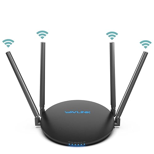 WAVLINK AC1200 WiFi Router, Dual Band Wireless Router