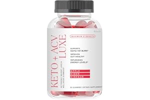 KIVUS (Single) Keto Luxe - Keto Luxe ACV - Keto Luxe ACV Gummies (60 Count)