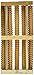 OTC Acupressure Roller Wood Foot Massage Stress Relief, 5 Wooden Rollers