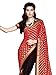 Shonaya Women's Faux Georgette Embroidery Saree with Unstitched Blouse Piece