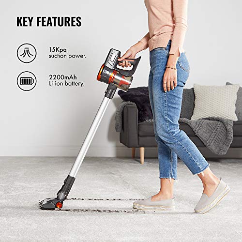 VonHaus Cordless 2 in 1 Stick Handheld Vacuum Cleaner with Powerful