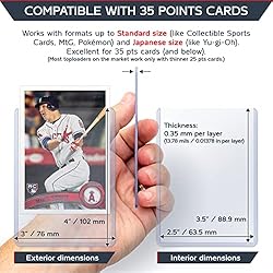 Quiver Time Premium 3x4 Top Loaders for Cards