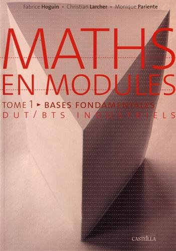 maths en modules bases fondamentales by (Paperback)