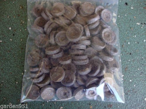 NEW Seed starter 30 mm - 25 mm JIFFY 7 PEAT PELLETS Lot of 500