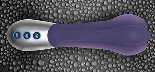 Great for Valentine's Day - New Waterproof Rechargeable 3 Flexible Arms Premium Silicone Body Massager + Includes a Free Tantalize Infused Massage Lotion 3oz