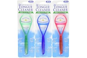 PURELINE ORALCARE Pureline 3 Tongue Cleaner Scraper Oralcare Colors Vary Set Of 3 by Pureline