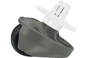 HUAYUWA Vacuum Front Wheel Compatible with Robo-rock S7 MaxV Ultra/S8 Pro Ultra/S7/S7+/S8/S8+/G10/G10S/G20/T7S, Robot Vacuum Cleaner Replacement Wheel Accessories (1 Pack)