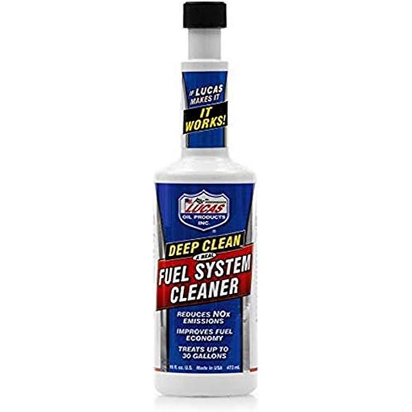 Lucas Oil 10512 Deep Clean Fuel System Cleaner 16 Oz Automotive Amazon Com
