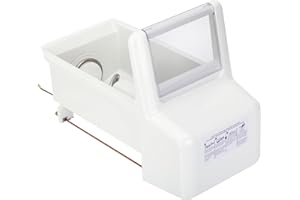BULLRO Upgraded WPW10558424 for Whirlpool Ice Maker Replacement, Compatible with Whirlpool Kenmore Maytag Amana Refrigerator, Refrigerator Ice Bucket Replacement with Whirlpool Replacement Ice Maker