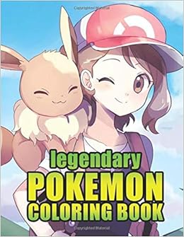 legendary pokemon coloring book: Pokemon coloring books for 