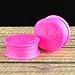 1 Pair Pearl Pink Soft Silicone Flexible Ear Plugs Gauges