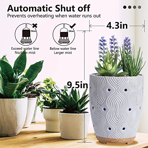 Essential Oil Diffuser,Diffusers for Essential Oils Aromatherapy Diffuser Artificial Succulent
