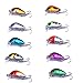 Aorace Fishing Topwater Lures Swimbait Fishing Bait 3D Fishing Eyes Popper Crankbait Vibe Sinking Lure for Bass Trout Walleye Redfish