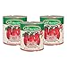 Italian Canned Peeled Tomatoes With Basil Leaf La San Marzano 100% Product of Italy 28 Oz can - 100% Genuine Ingredients With San Marzano Tomatoes (Pack of 3)