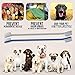 PoshWag Dog / Cat ToothBrush Set Kit [Brighten Your PET'S Teeth] Best Dog Brush Quality Bristles, 6 Finger Brushes for All Dog or CAT Sizes and Breeds [Easy to USE]