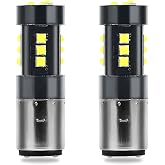 YSY H6 BA20D LED Motorcycle Bulb Hi/Lo Beam 3030 White Scooter
