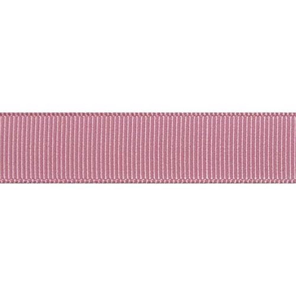 Prym Grosgrain Ribbon 16mm Dusky, 100% polyester, Antique Pink, 16 mm