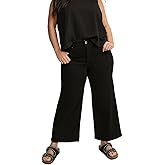 Torrid Women's Plus Size Jeans - Crop Bombshell Wide Leg Jean
