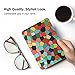 MoKo Case for Kindle Paperwhite, Premium Thinnest and Lightest PU Leather Cover with Auto Wake / Sleep for Amazon All-New Kindle Paperwhite (Fits 2012, 2013, 2015 and 2016 Versions), Stained Glass