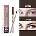AsaVea Tattoo Eyebrow Pen Waterproof Ink Gel Tint with Four Tips, Long Lasting Smudge-Proof Natural Hair-Like Defined Brows All Day (Brown)