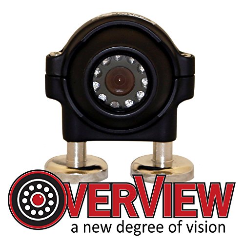 OverView Backup Camera Includes Camera with Heavy Duty Magnetic mounts. Perfect for Trailers, Campers and Other Light Duty Applications