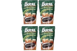 DUCAL Frijoles Negros Volteados Molidos (Doy Pack) 4 PACK 400 gr. c/u | Refried Black Beans (Doy Pack) 4 PACK 14.1 oz. each.