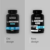 Bandini L-Arginine 360 Capsules 4500 mg High Dosage Vegan view 2