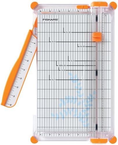 Fiskars 12 Inch SureCut Deluxe Craft Paper Trimmer (152490-1004) by Fiskars
