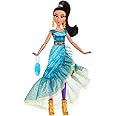 Disney Princess Style Series Jasmine Fashion Doll, Contemporary Style Full-Length Dress, Earrings, Purse, and Shoes, Toy for Girls 6 and Up