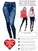 NOPPOR Womens Skinny Jeans High Waist Slim Leggings Denim Stretchy Jeggings Seamless Yoga Pants