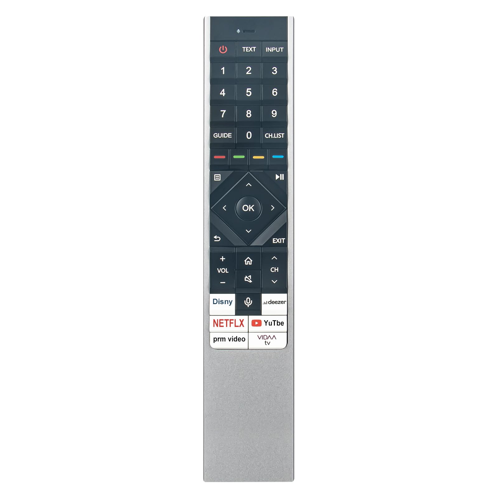 VINABTY Replacement Remote ERF6N64 Sub ERF6N64H ERF6P64H ERF6Q64H ERF3C96H for Hisense Mini LED TV 100U7KQ 75U7KQ 65U7KQ 55U7KQ 65U80KQTUK 65U81KQTUK 65U82KQTUK 65U86KQTUK 65U87KQTUK 75U8KQ 75U80KQ