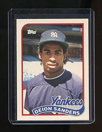 1989 Topps Traded Baseball 110t Deion Sanders Rookie Card Sports Collectibles Trading Cards Newsmada Com 1989 Topps Traded Baseball 110t Deion Sanders Rookie Card Sports Collectibles Trading Cards Newsmada Com