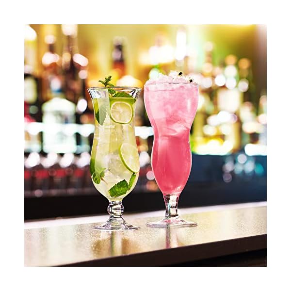 Arcoroc ARC 54584 Hurricane Cocktailglas, Cocktailschale, 440ml, Glas, transparent, 6 Stück – Bild 5