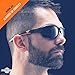 ToolFreak Spoggles - Tinted Lens With Pouch - Safety Glasses & Protective Goggles - Polycarbonate Lens, ANSI Z87 Rated & UV Protection - Foam Padded, Removable Legs, Headstrap & Pouch