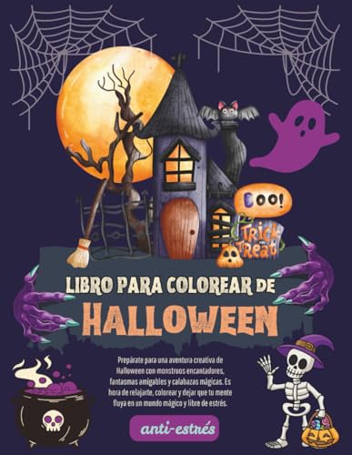 Libro Para Colorear de Halloween