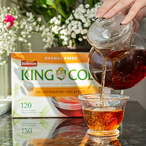 King Cole Orange Pekoe Tea Bags Decaffeinated (120 Count), Premium